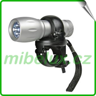 Svítilna na kolo LED-9 Alu přední